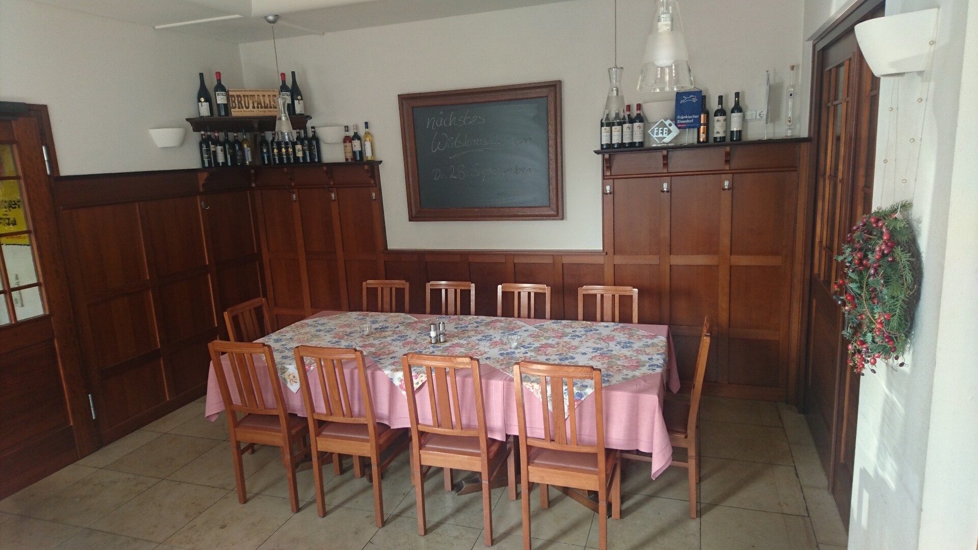 Nebenzimmer im Landgasthof Heerlein
